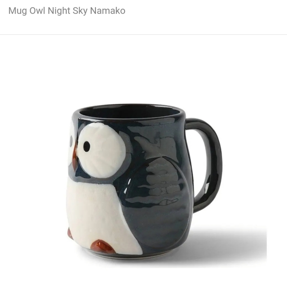 NWOT Mug Owl Night Sky Namako 12oz